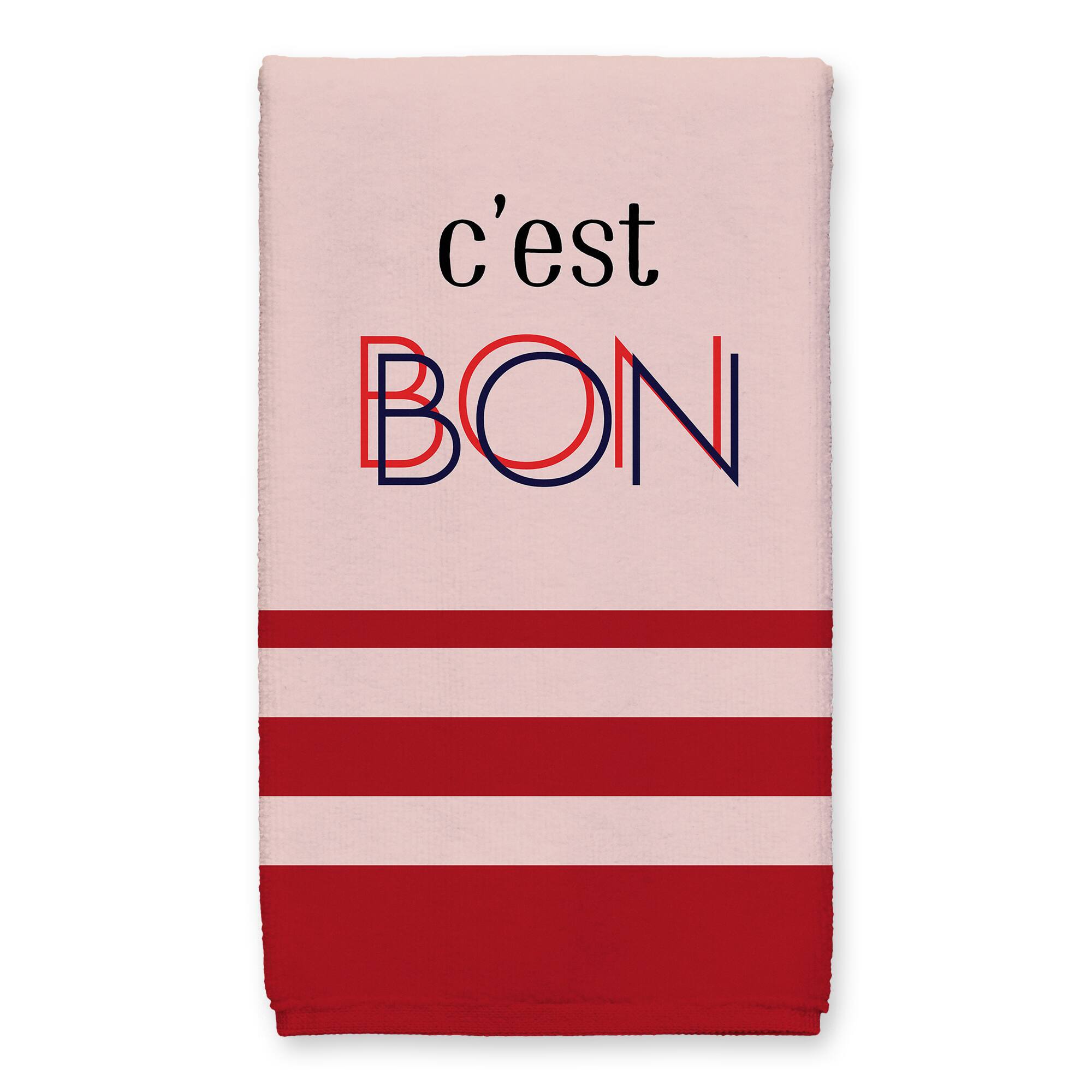 C'est Bon Tea Towel Set of 2